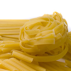 Image showing various shapes of pasta