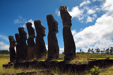 Image showing Easter island