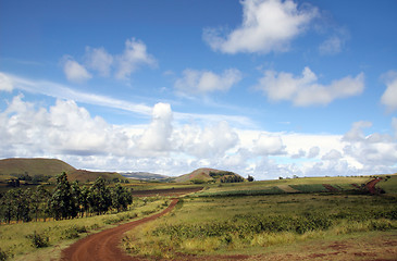 Image showing Countryside road