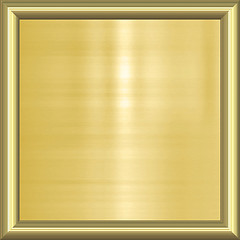 Image showing gold background in frame