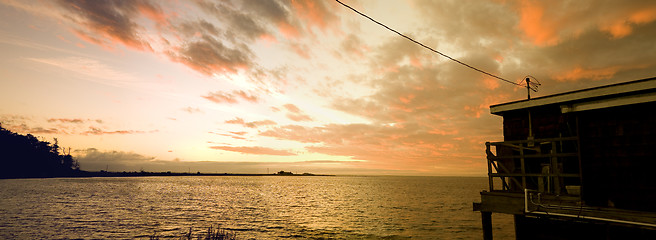 Image showing Beach Sunset