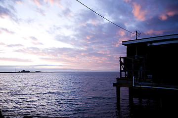 Image showing Beach Sunset