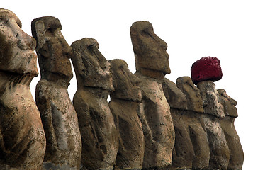 Image showing Easter island