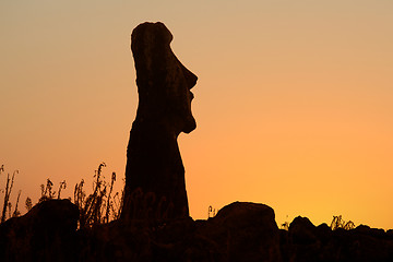 Image showing Easter island