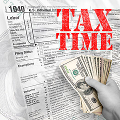 Image showing Tax Time