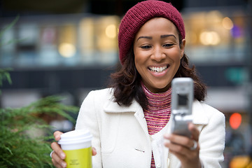 Image showing Business Woman In The City