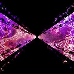 Image showing Purple Plasma Vortex