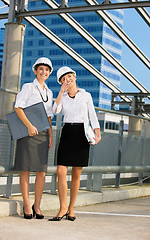 Image showing young contractors