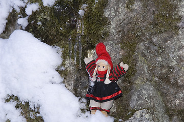 Image showing Santas girl