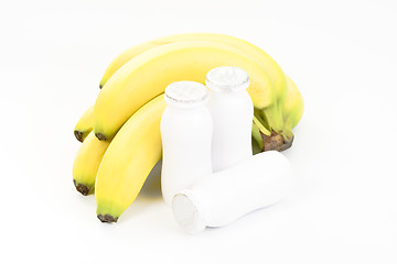 Image showing banana yogurt