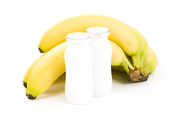 Image showing banana yogurt