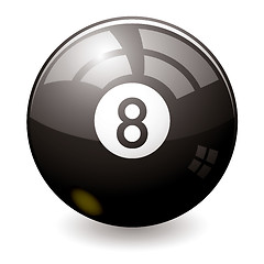 Image showing eight ball