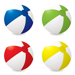 Image showing beach ball variation