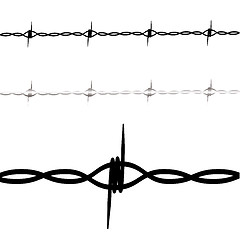 Image showing barbwire