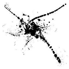 Image showing splat spread