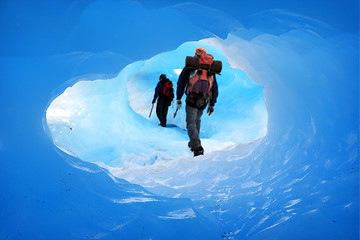 Image showing Ice cave