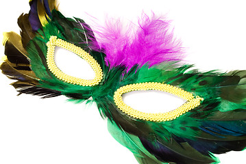 Image showing Closeup Masquerade Mask