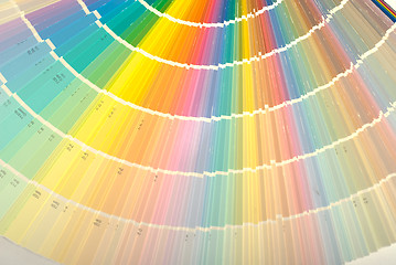 Image showing Paint Color Swatch