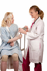 Image showing Patient examination