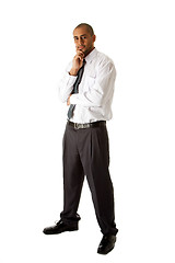 Image showing Handsome business man standing