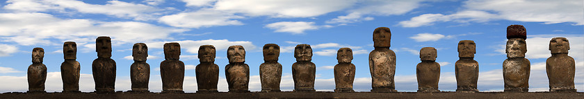 Image showing Easter island