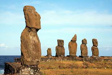 Image showing Easter island