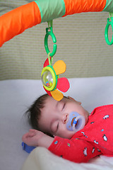 Image showing baby sweetly sleeps