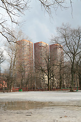 Image showing Springtime in Moscow. Park 