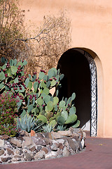 Image showing Southwestern doorway