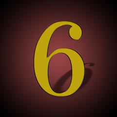 Image showing Number 6