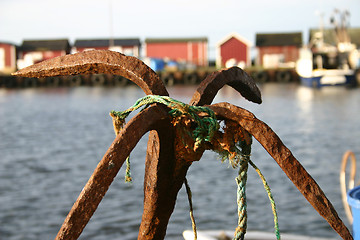 Image showing old  anchor