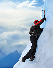 Image showing Mountain climber 