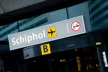 Image showing Shiphol international airport