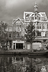 Image showing Amsterdam houses