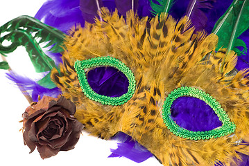 Image showing Mardi Gras Mask