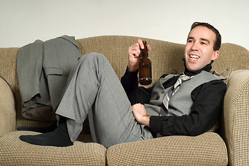 Image showing Relaxing After Work