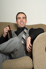 Image showing Relaxed Business Portrait