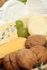 Image showing board of cheese