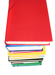 Image showing Books on white background 