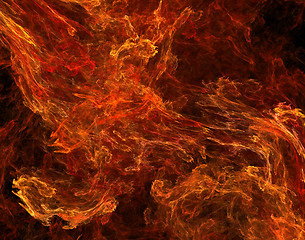 Image showing Fractal fire