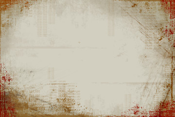 Image showing Grunge Background