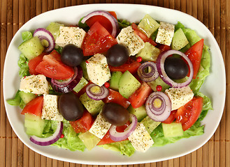 Image showing Greek salad.