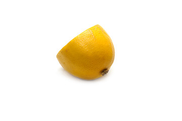 Image showing Half of the lemon