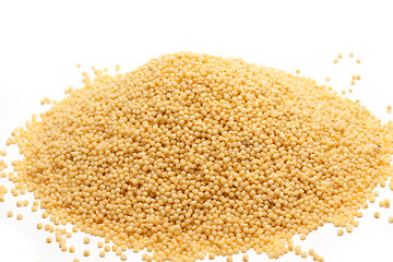 Image showing Heap millet is spilt