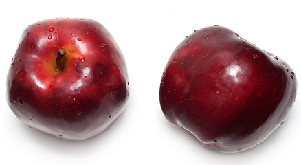 Image showing Two apples