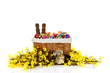 Image showing Easter basket