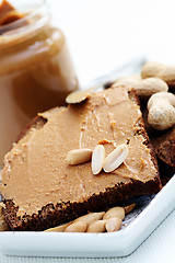 Image showing peanut butter sandwich