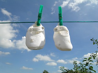 Image showing Babyshoes