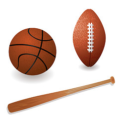 Image showing american sports