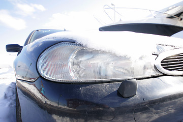 Image showing Cold car